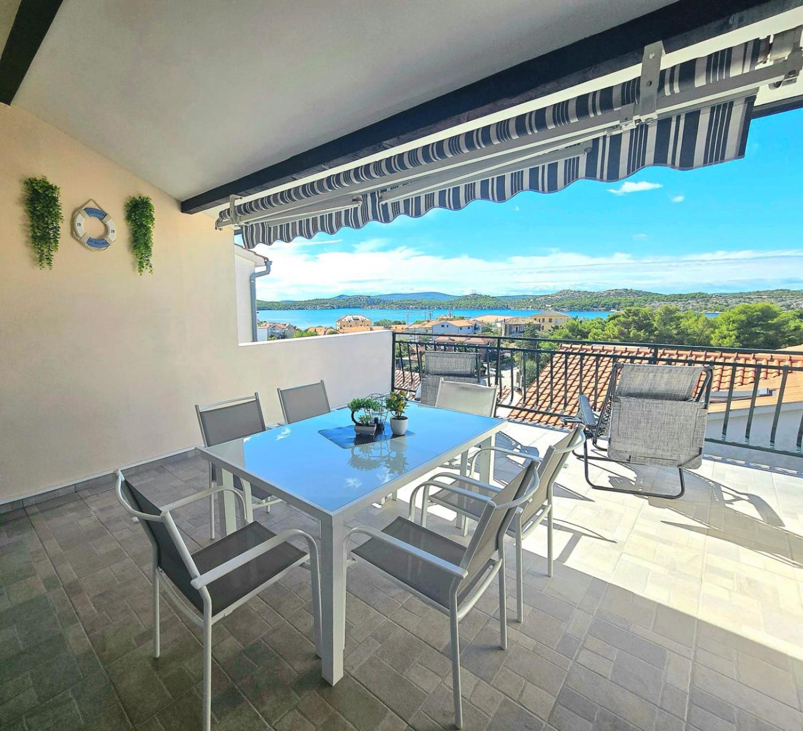 Apartman Krnić Sibenik Bagian luar foto